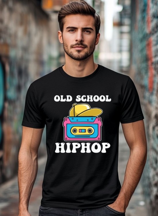 Тениска Old School HIPHOP - 90s - Jaba.bg