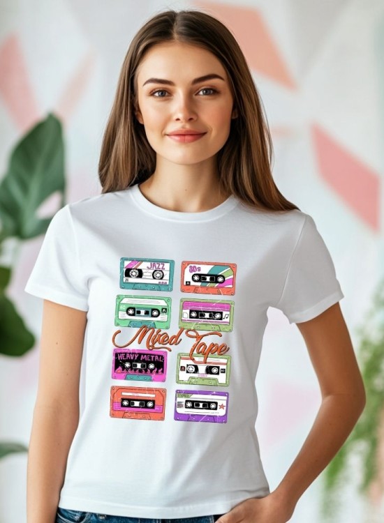 Тениска Mixed Tape - 90s - Jaba.bg