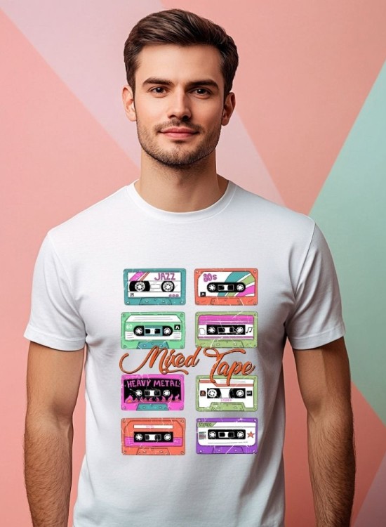 Тениска Mixed Tape - 90s - Jaba.bg