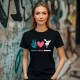 Тениска Peace Love Hiphop - 90s - Jaba.bg