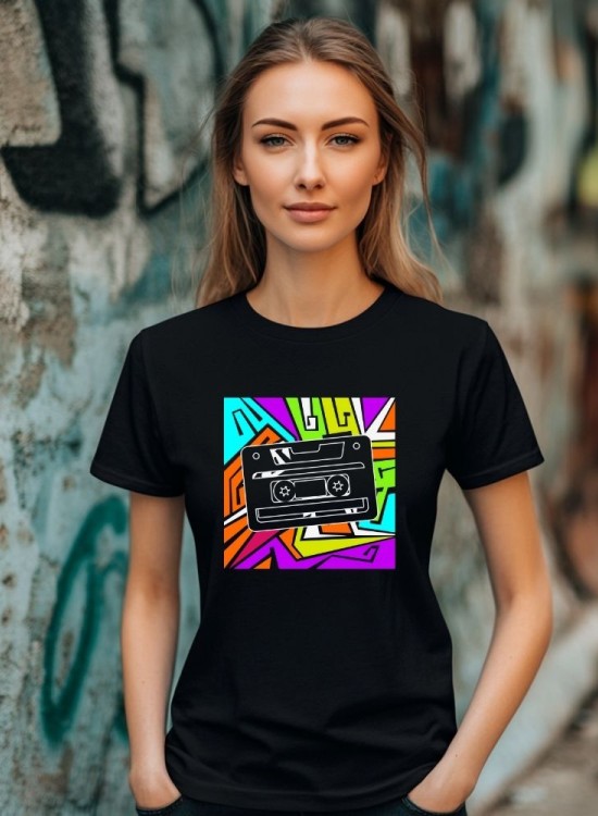 Тениска Rainbow Tape - 90s - Jaba.bg