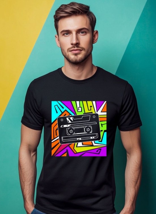 Тениска Rainbow Tape - 90s - Jaba.bg