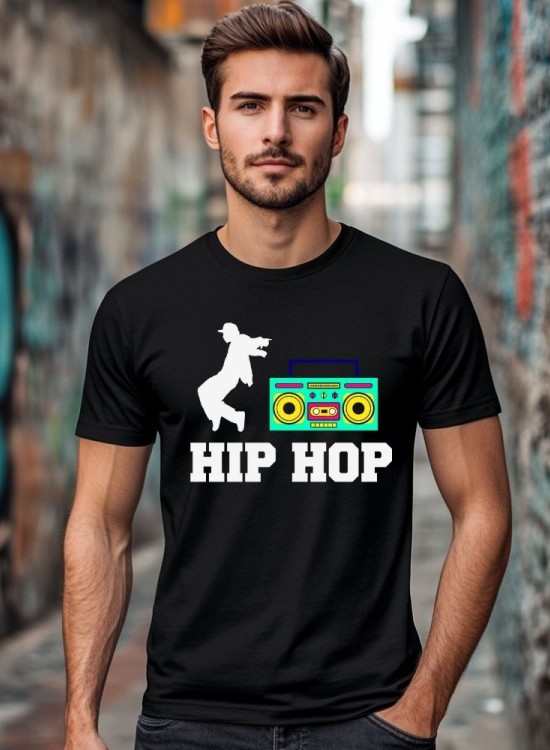 Мъжка тениска HIP HOP - 90s - Jaba.bg