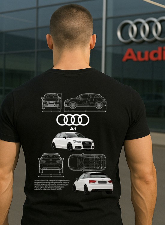 Мъжка тениска - Audi A1 - Audi - Jaba.bg