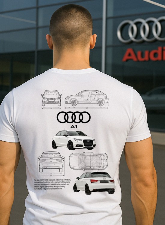 Мъжка тениска - Audi A1 - Audi - Jaba.bg