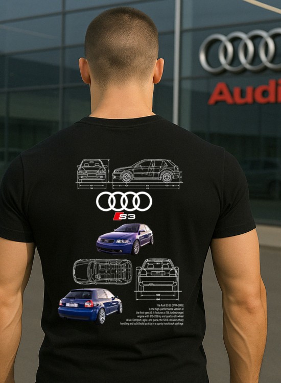 Мъжка тениска - Audi S3 8L - Audi - Jaba.bg