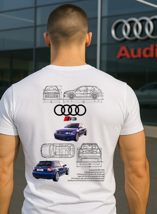 Мъжка тениска - Audi S3 8L - Audi - Jaba.bg