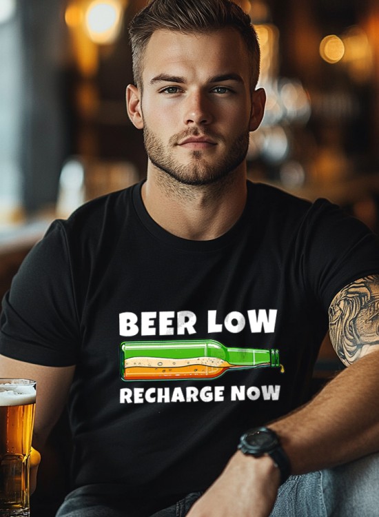 Тениска - Beer low - Бира - Jaba.bg