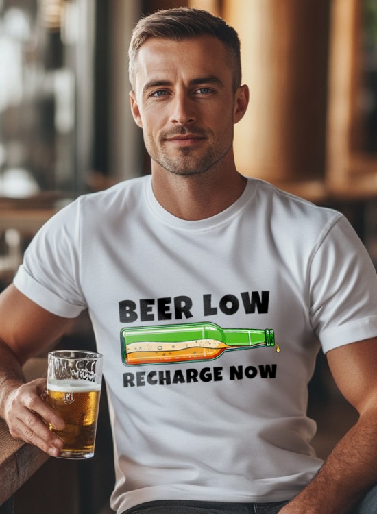 Тениска - Beer low - Бира - Jaba.bg