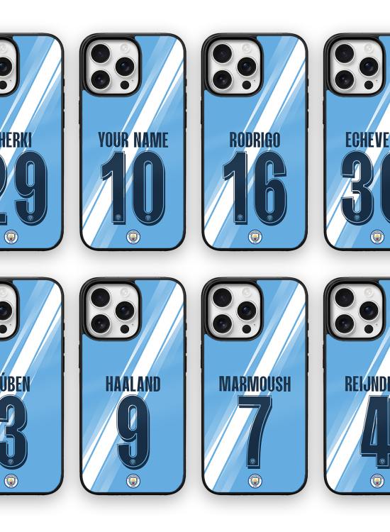 Кейс Manchester City FC Season 25/26 с избор на име и номер - Футбол - Jaba.bg