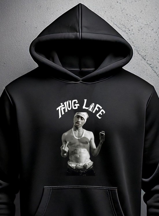 Худи Thug Life - Хип-Хоп - Jaba.bg