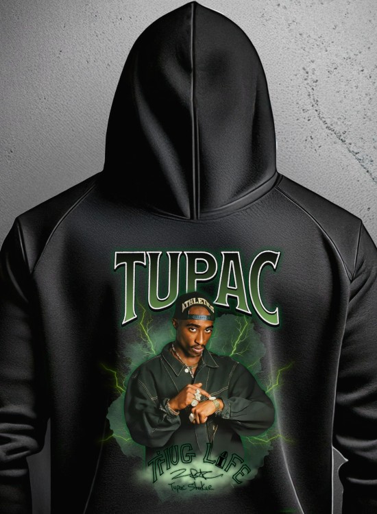 Худи 2Pac Green - Хип-Хоп - Jaba.bg