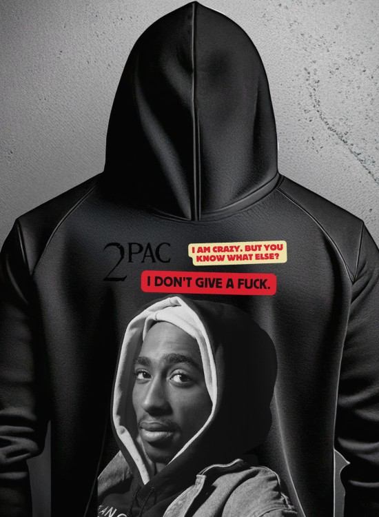 Худи 2Pac I am crazy - Хип-Хоп - Jaba.bg