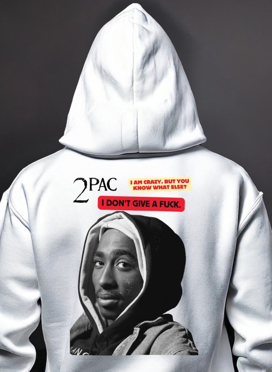 Худи 2Pac I am crazy - Хип-Хоп - Jaba.bg