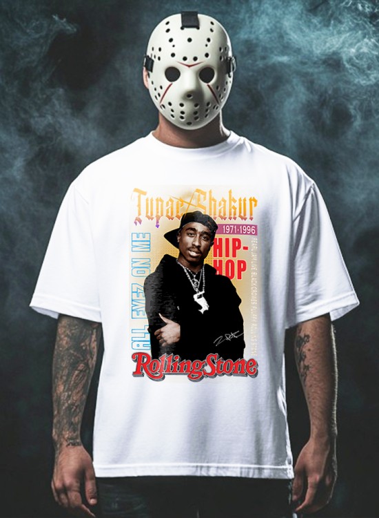 Тениска Tupac Shakur 2Pac Rolling Stone - Хип-Хоп - Jaba.bg