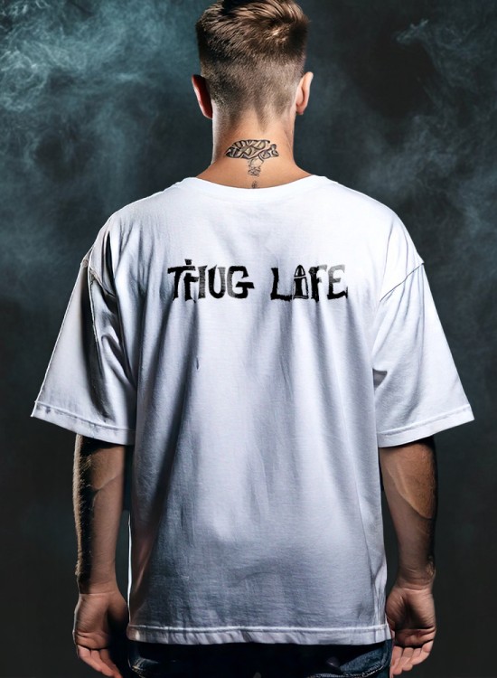 Тениска Thug Life - Хип-Хоп - Jaba.bg