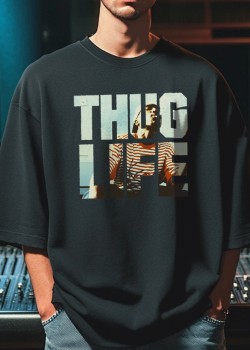 Овърсайз тениска 2Pac Thug Life