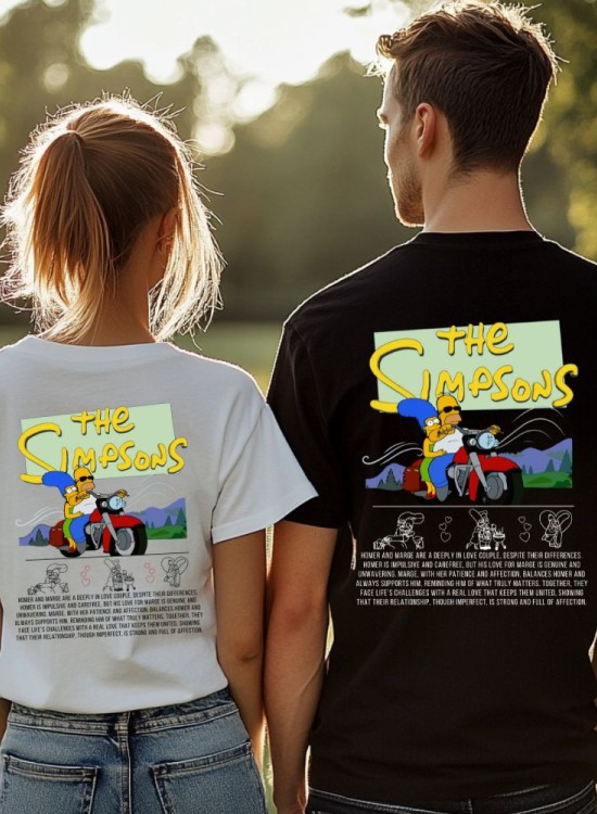 Тениска за двойки The Simpson - За двойки - Jaba.bg