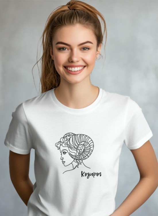 Козирог Тениска със зодия II - Зодии - Jaba.bg