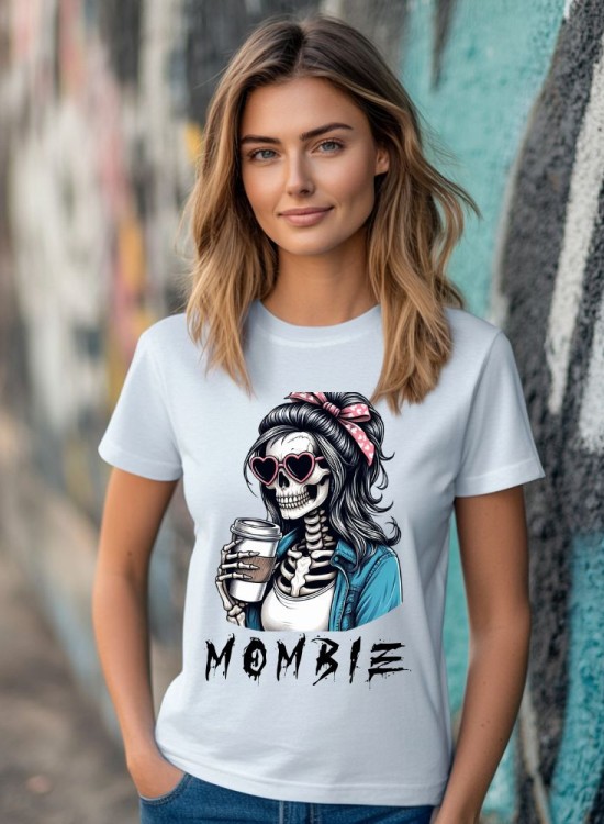 Дамска тениска MOMBIE - За мама - Jaba.bg
