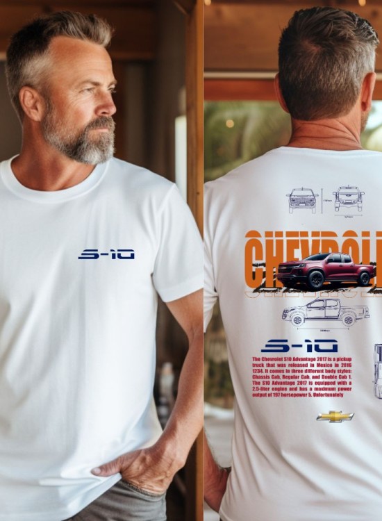 Мъжка тениска CHEVROLET S10 - Коли - Jaba.bg
