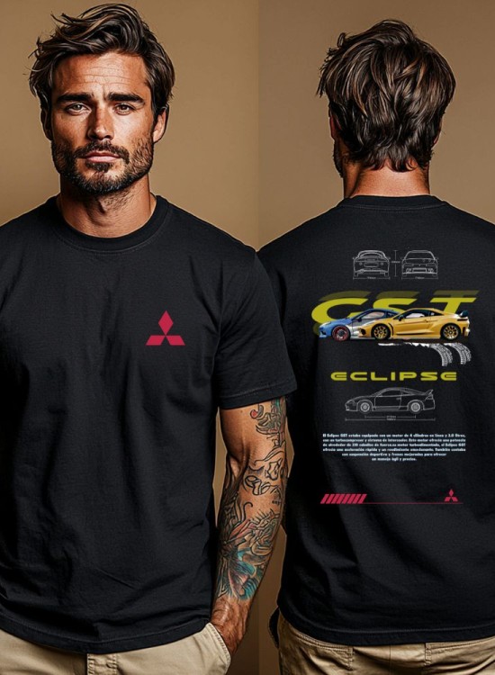 Мъжка тениска MITSUBISHI ECLIPSE - Коли - Jaba.bg