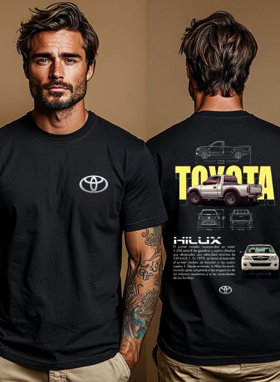 Мъжка тениска TOYOTA HILUX - Коли - Jaba.bg