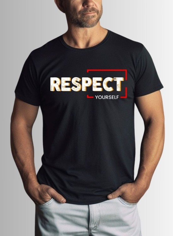 Тениска Respect - Мотивация - Jaba.bg