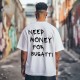 Овърсайз тениска Need Money For Bugatti - Трябват ми пари - Jaba.bg