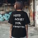 Овърсайз тениска Need Money For Cigarettes - Трябват ми пари - Jaba.bg